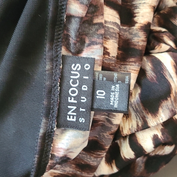 Dress - leopard print - Picture 5 of 5